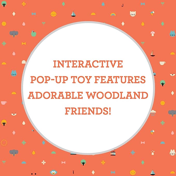 Jucarie Pop-Up cu animalute - Petit Friends - Petit Collage