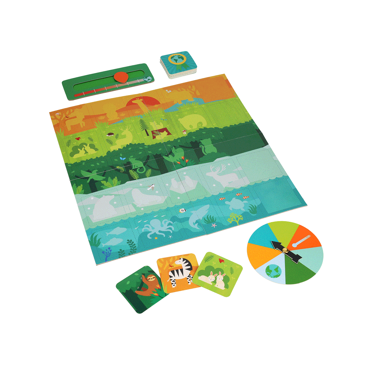 Joc de colaborare - Bees, Trees, Seas, and Me - Petit Collage