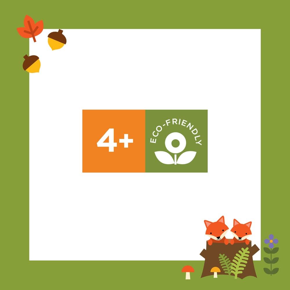 Carte de colorat + stickere - Woodland - Petit Collage