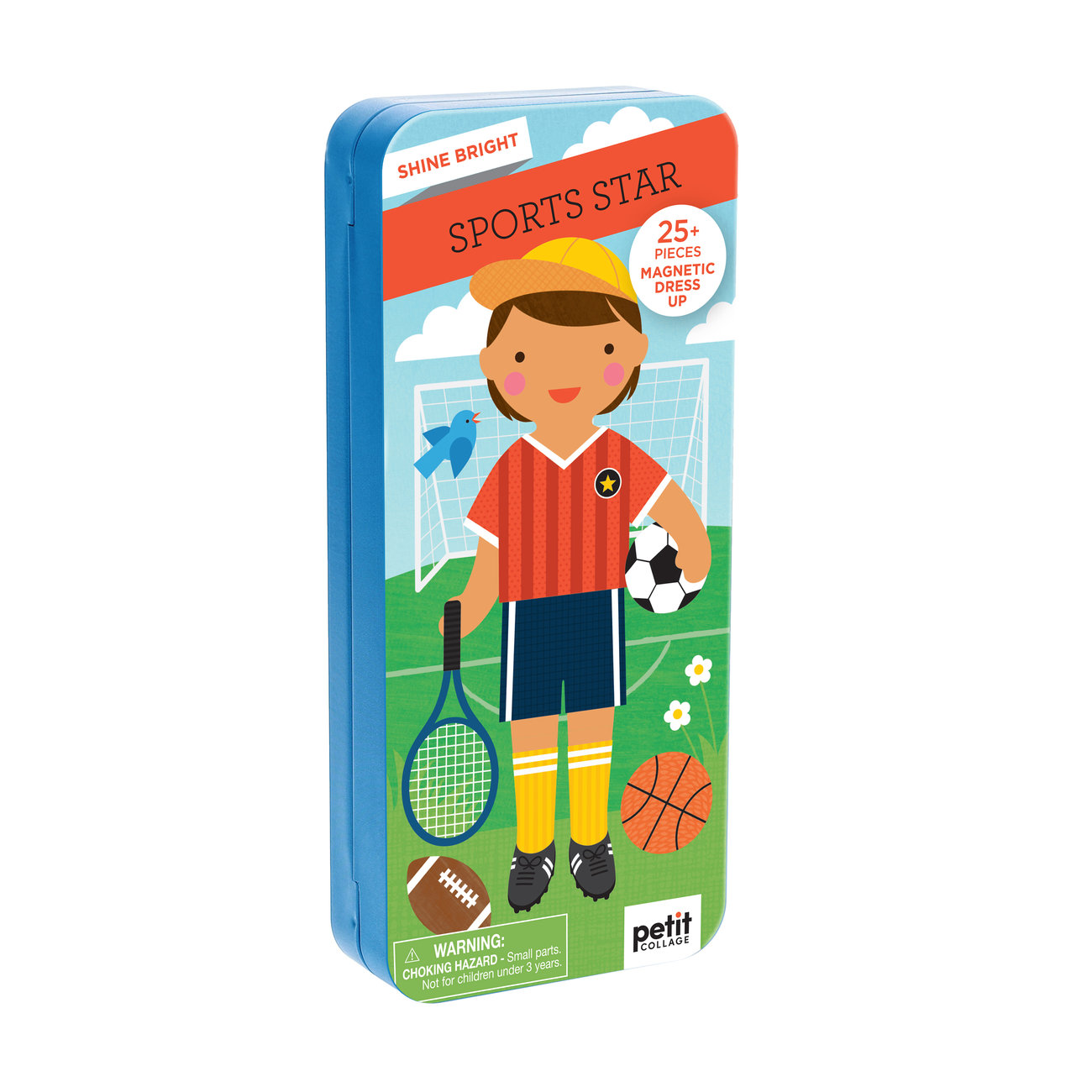 Joc magnetic Shine Bright - Sports Star - Petit Collage