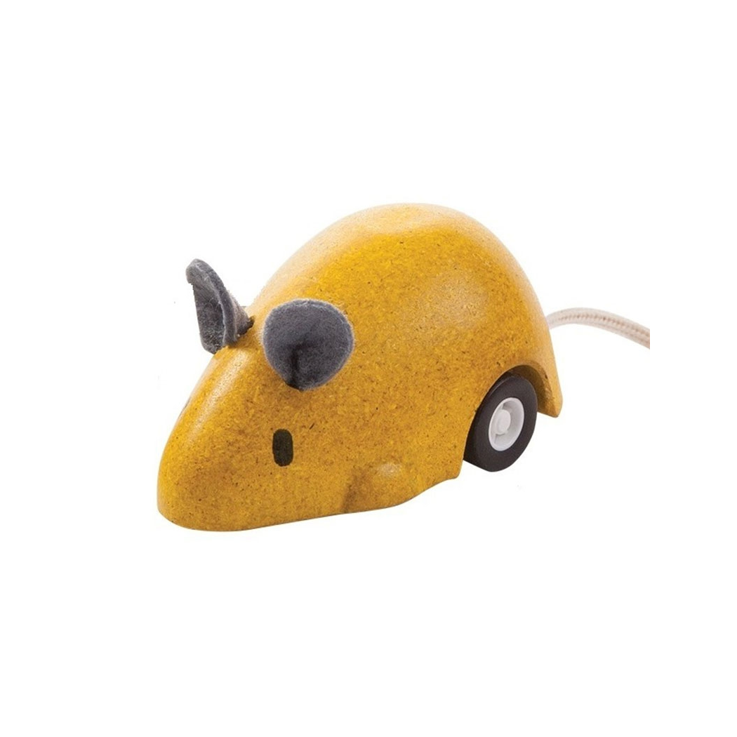 Soricelul vitezoman - Galben - Plan Toys
