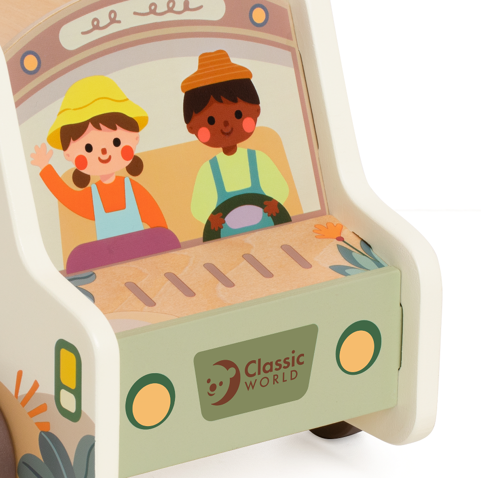 Camion Safari din lemn - Prairie Adventurer - Classic World