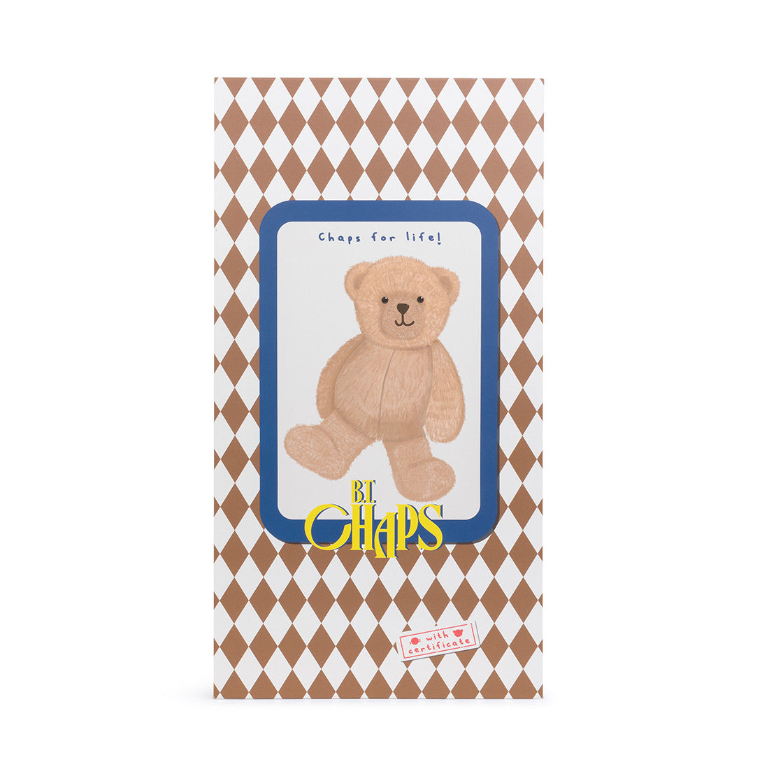 Jucarie de plus, 100% din PET reciclat - Gus the Homie Bear - B.T. Chaps