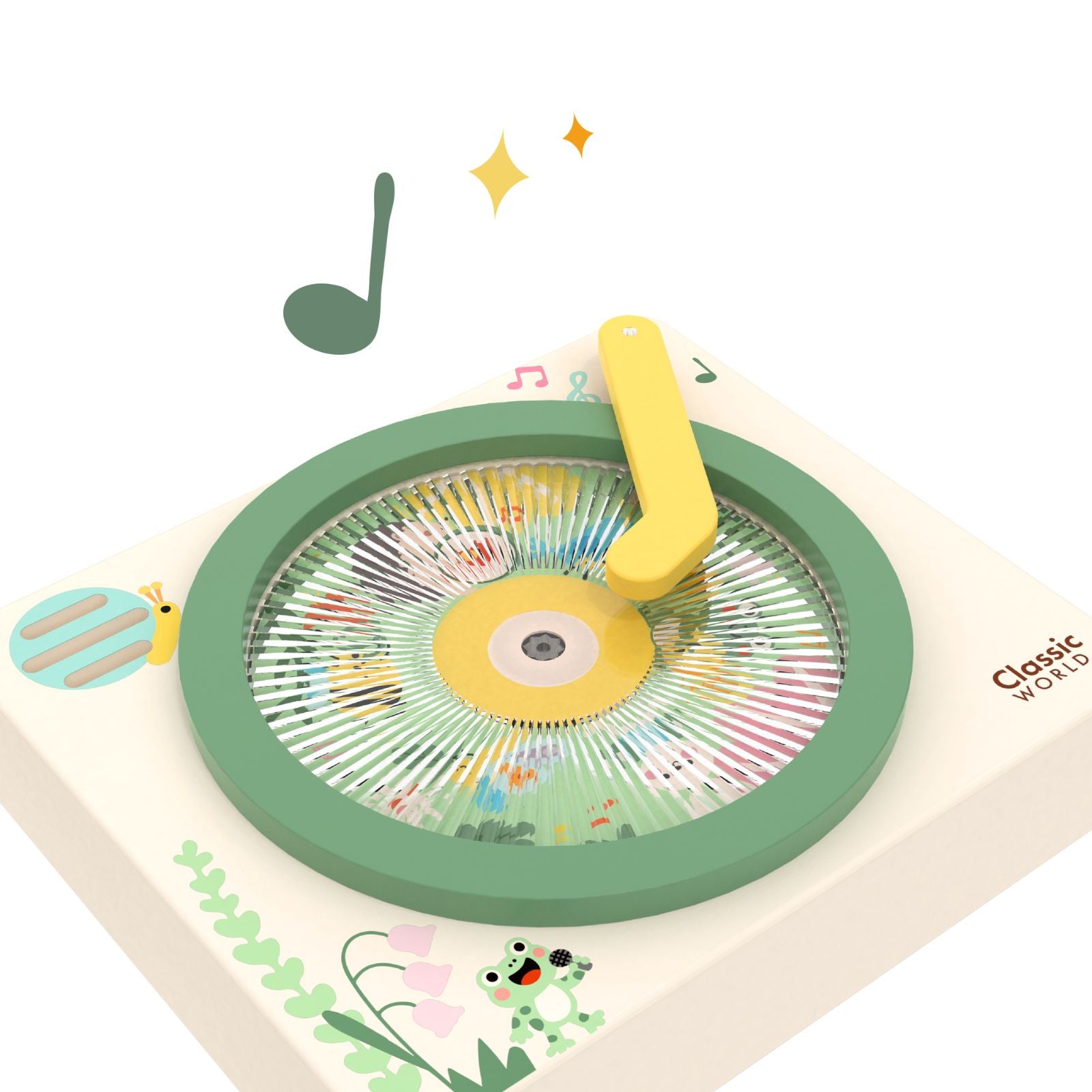 Cutie muzicală din lemn - Pick-Up - Classic World