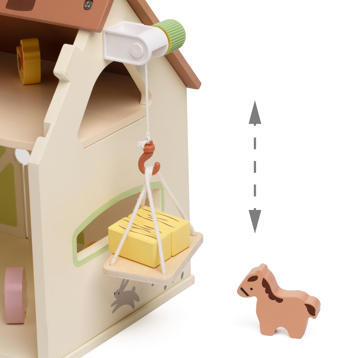 Set de Role Play - Ferma Vintage din lemn - Classic World