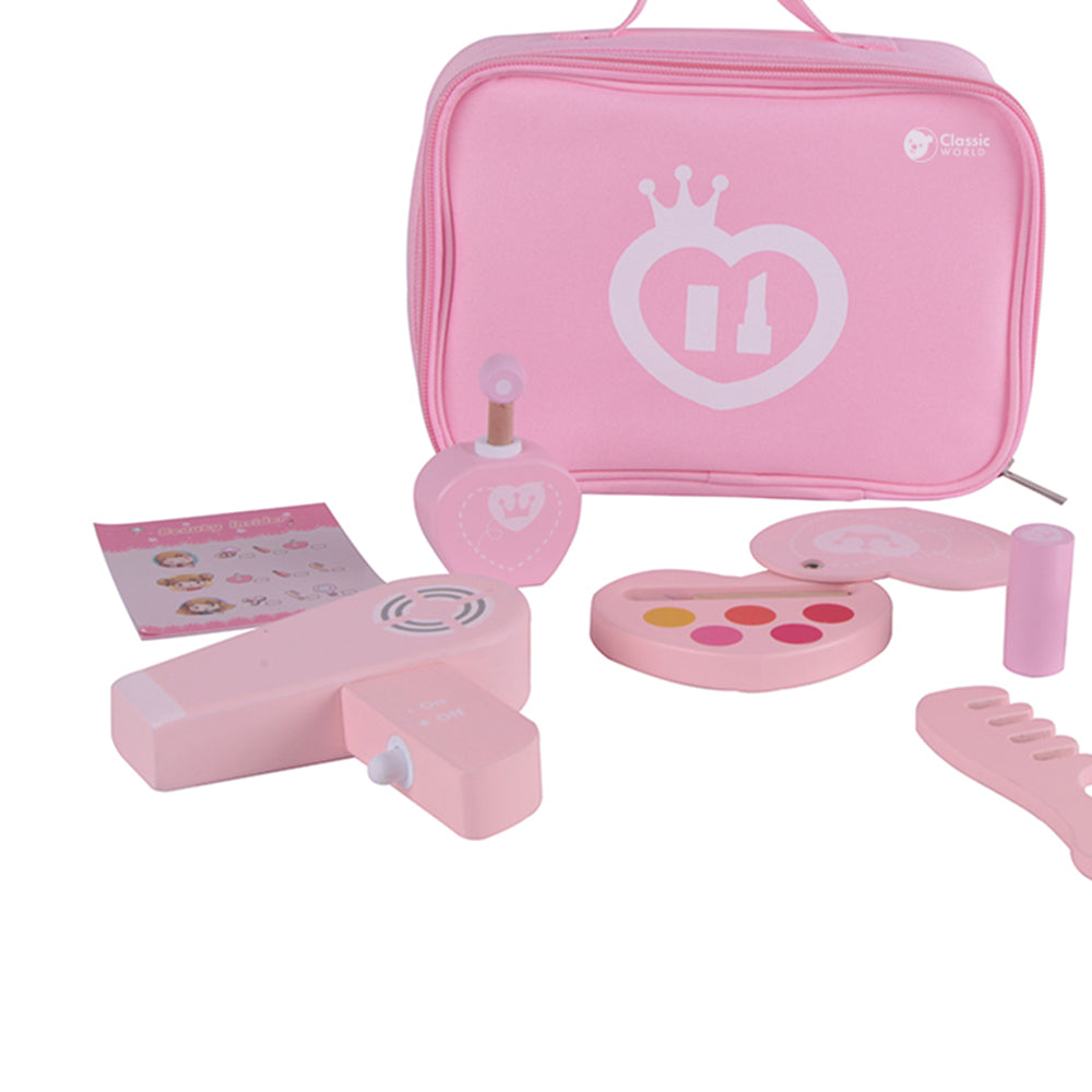 Set de joacă, Trusă Machiaj din lemn - Make-Up - Classic World