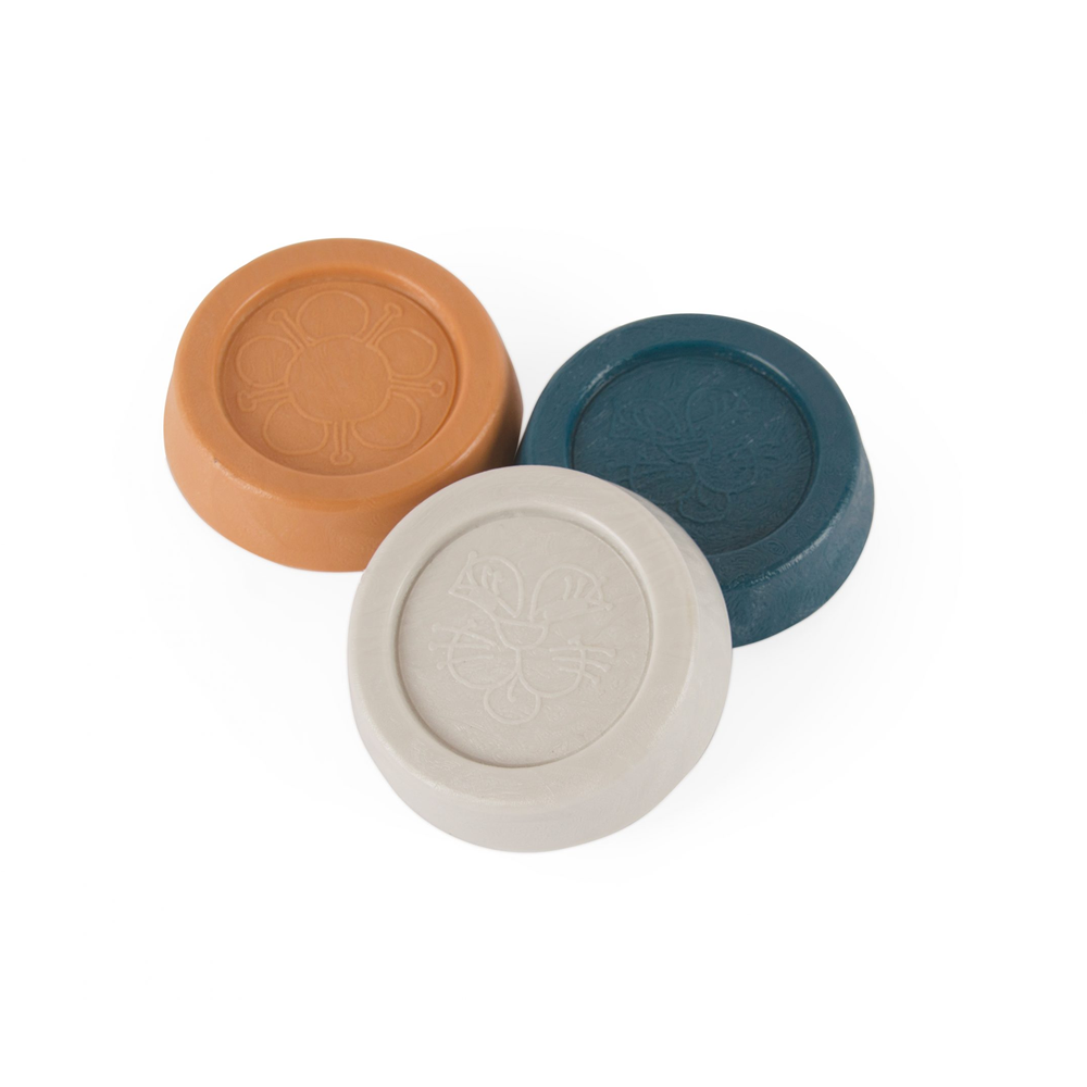 Joc activ - Sotron, set cu 3 discuri si creta - BIOplastic - Dantoy
