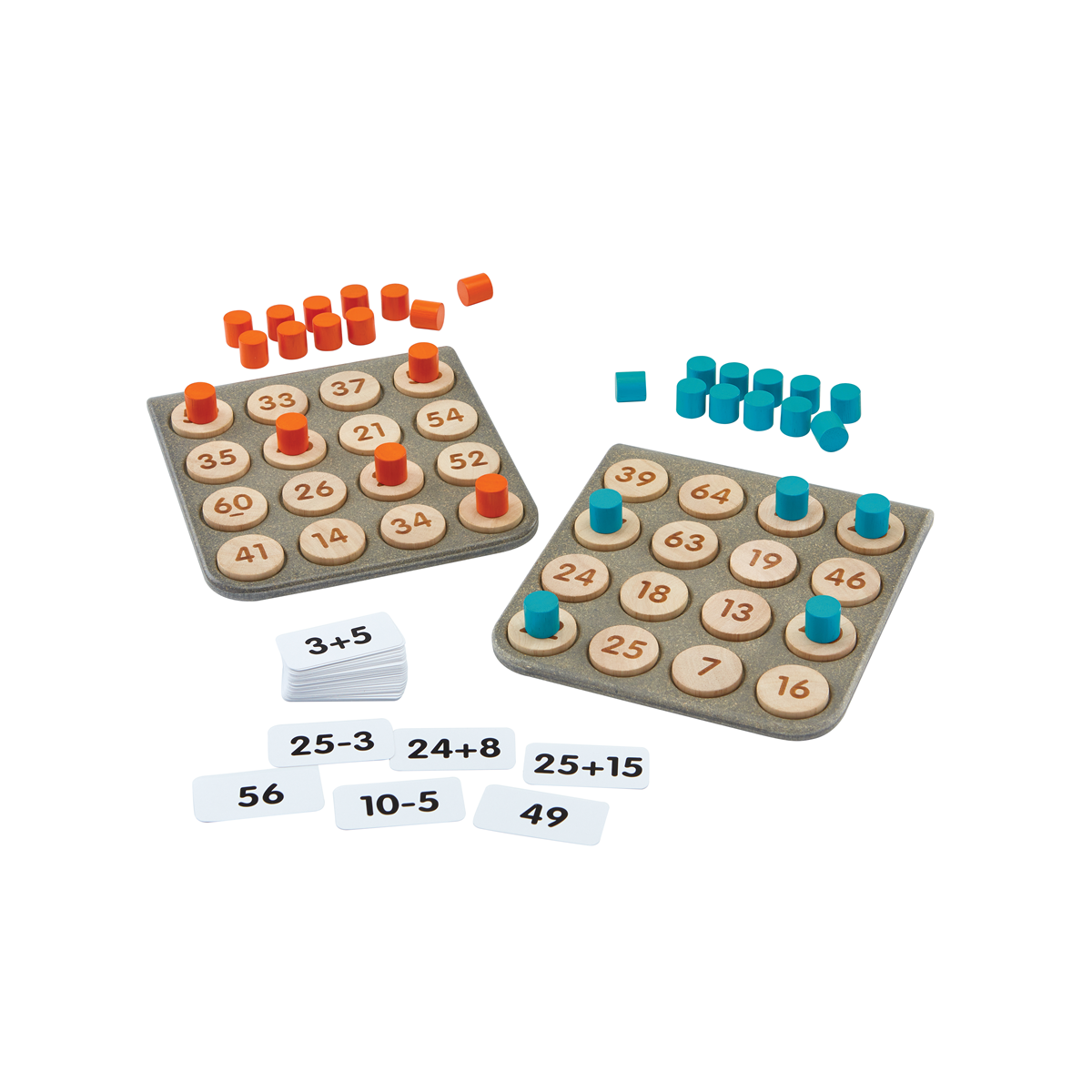 Joc educativ - Math Bingo - Plan Toys