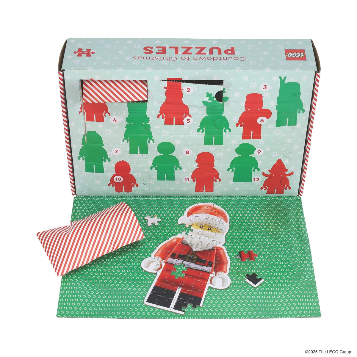 LEGO Countdown to Christmas Puzzles, prezentarea setului