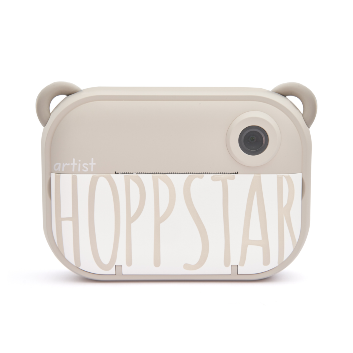 Aparat foto digital pentru copii, printare instant - Artist Cream Oat - Hoppstar