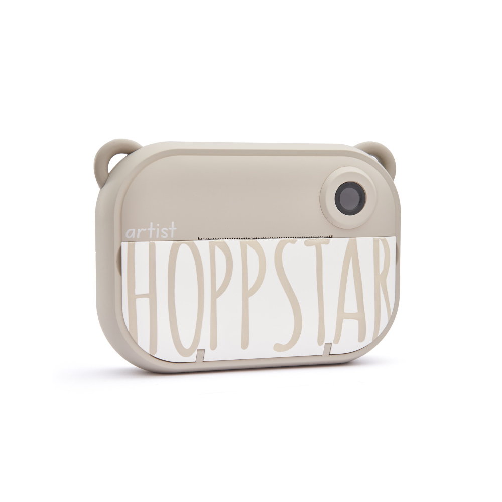 Aparat foto digital pentru copii, printare instant - Artist Cream Oat - Hoppstar