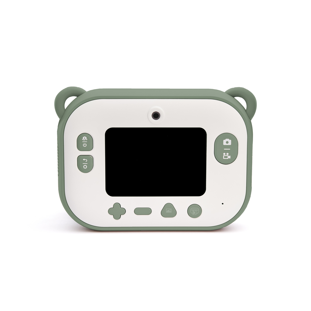 Aparat foto digital pentru copii, printare instant - Artist Green Laurel - Hoppstar