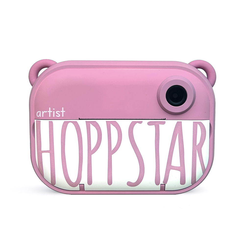 Aparat foto digital pentru copii, printare instant - Artist Pink Blush - Hoppstar