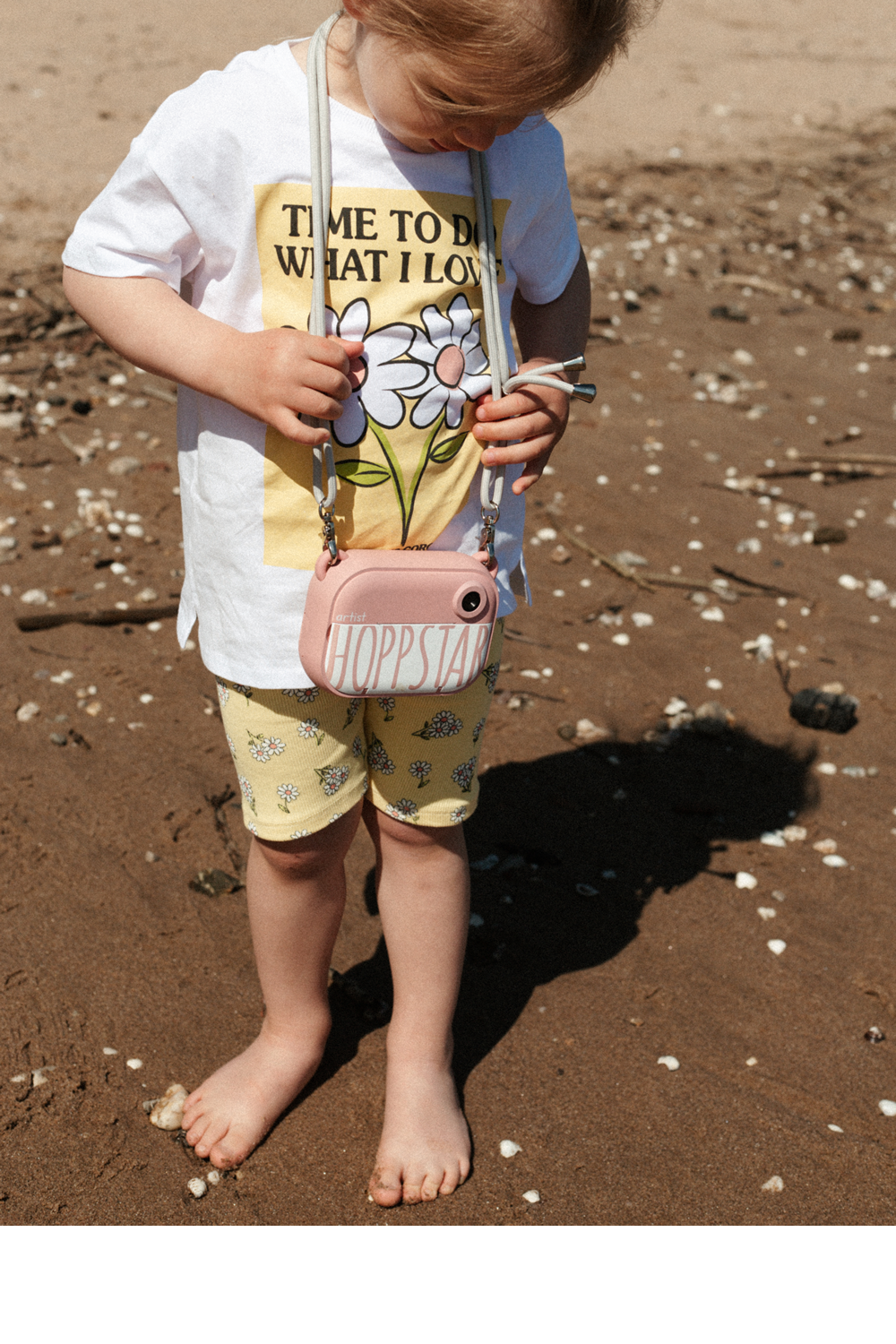 Aparat foto digital pentru copii, printare instant - Artist Pink Blush - Hoppstar