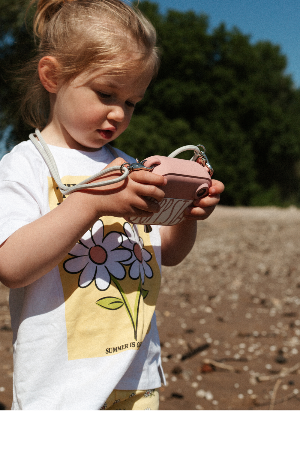 Aparat foto digital pentru copii, printare instant - Artist Pink Blush - Hoppstar