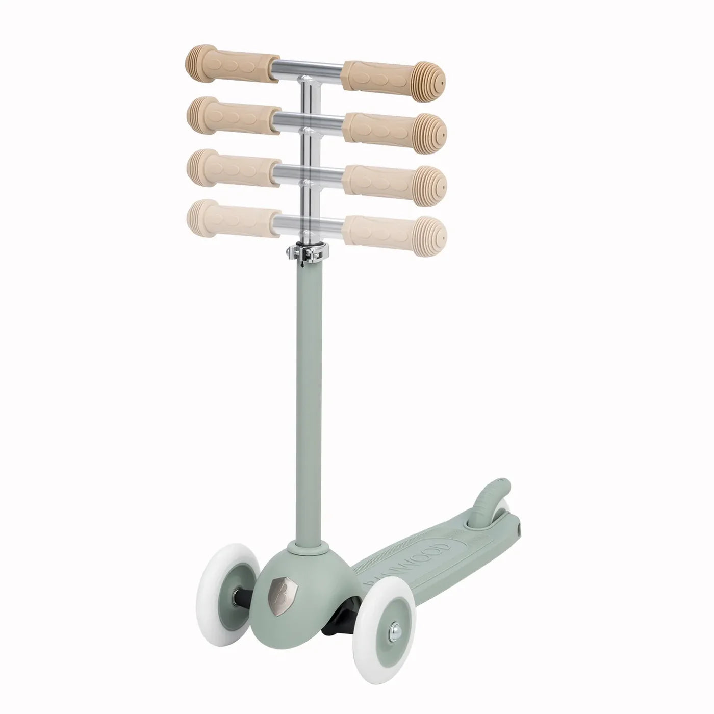 Trotinetă ECO - 3 roți, înălțime reglabilă - Clay - BANWOOD