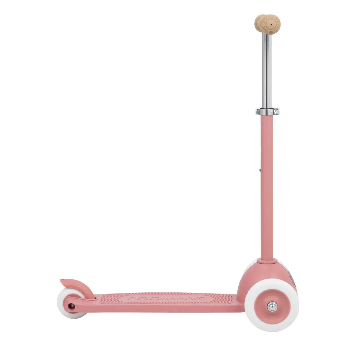 Trotinetă ECO - 3 roți, înălțime reglabilă - Raspberry - BANWOOD