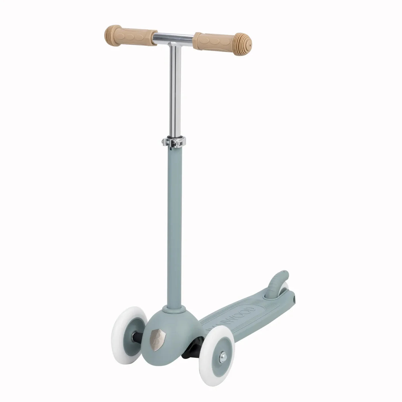 Trotinetă ECO - 3 roți, înălțime reglabilă - Teal - BANWOOD