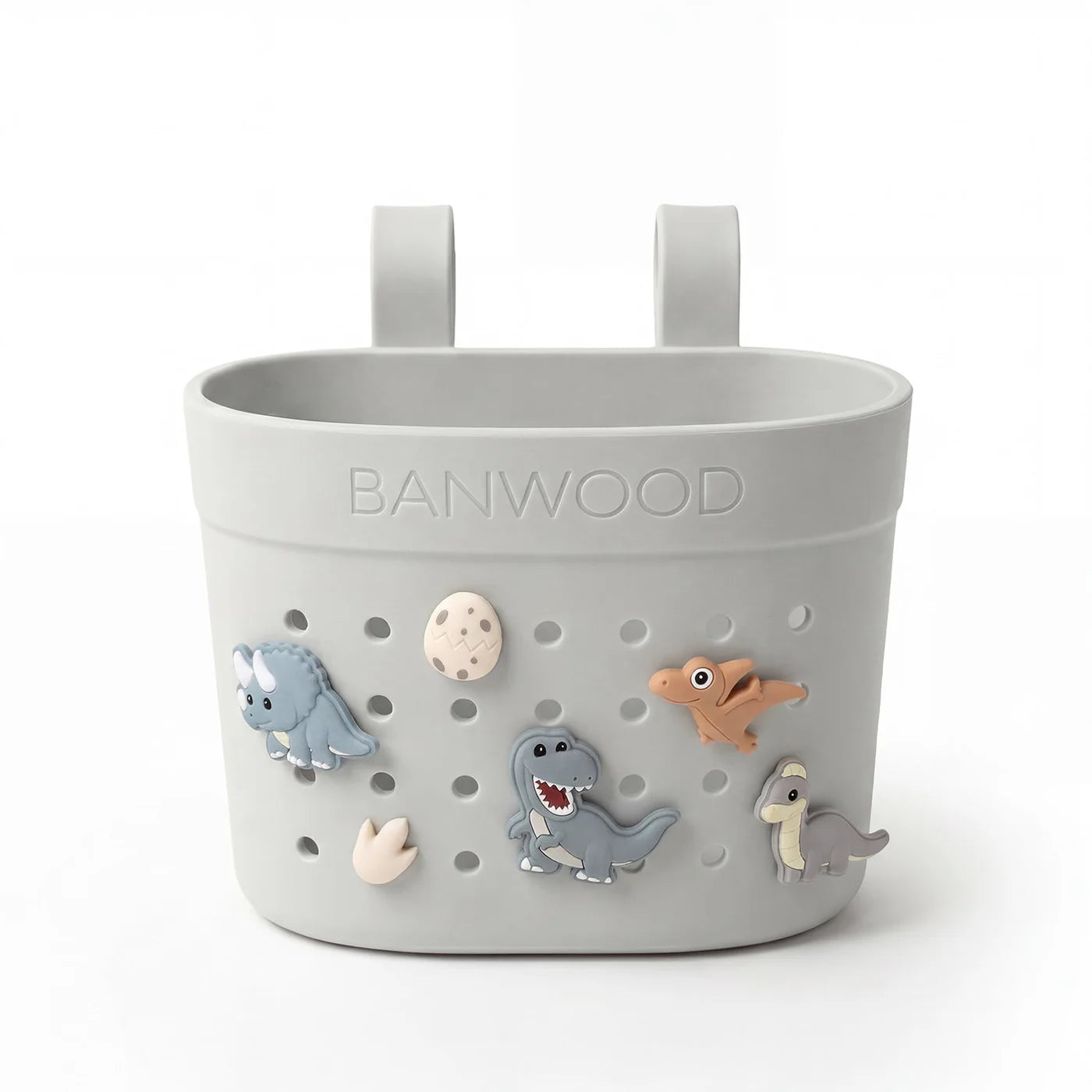 Coșuleț ECO pentru trotinetă, Pin & Ride - Ivory - BANWOOD