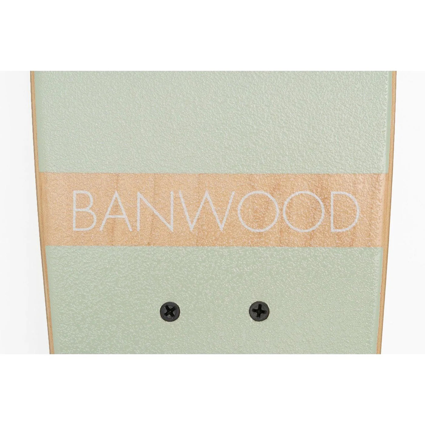 Skateboard din lemn, roți soft - Mint - BANWOOD