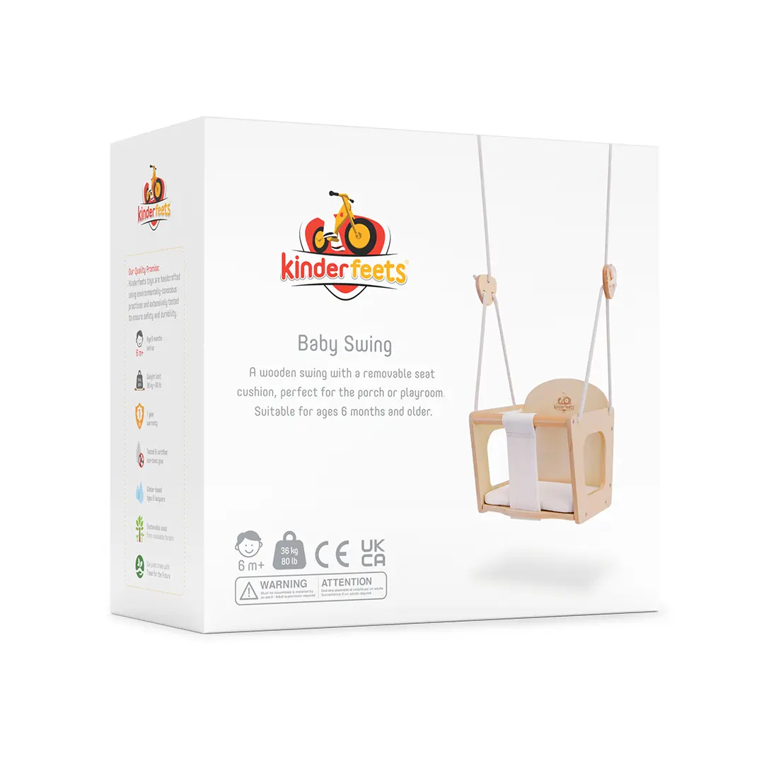 Leagan din lemn pentru bebelusi - Kinderfeets