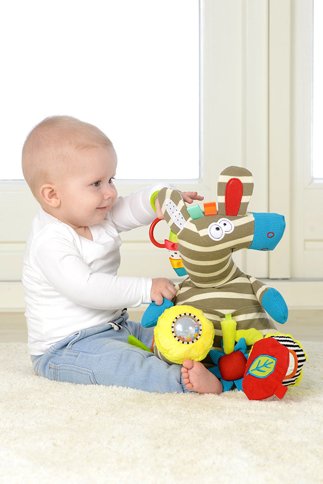 Jucarie interactiva cu activitati - Zebra Zeddy - Dolce