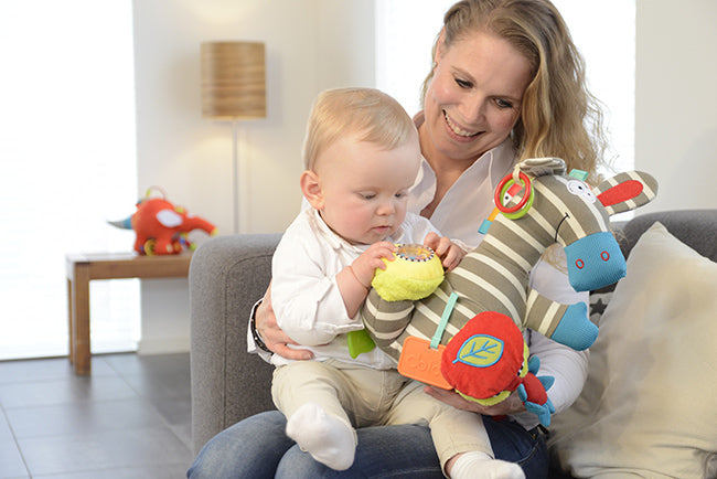 Jucarie interactiva cu activitati - Zebra Zeddy - Dolce