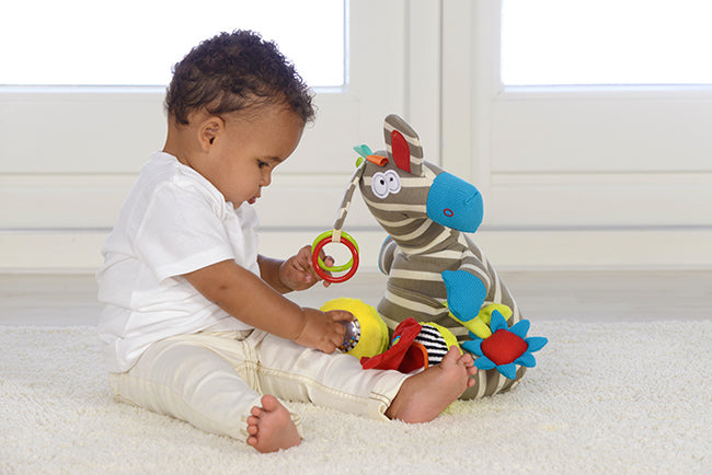Jucarie interactiva cu activitati - Zebra Zeddy - Dolce