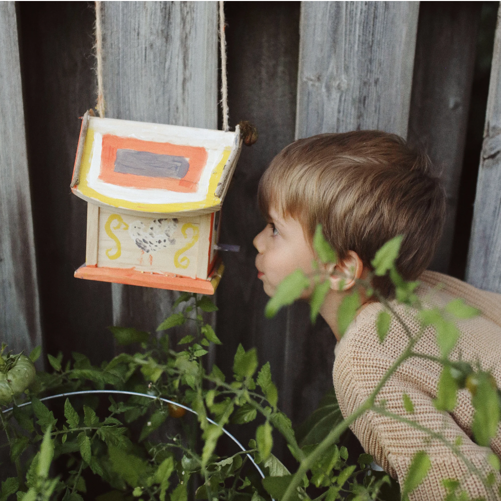 Set creativ pentru pictat - Birdhouse - Kinderfeets