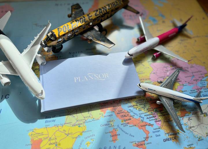 Jurnal de zbor pentru copii - The Sea of Italy - Plannor