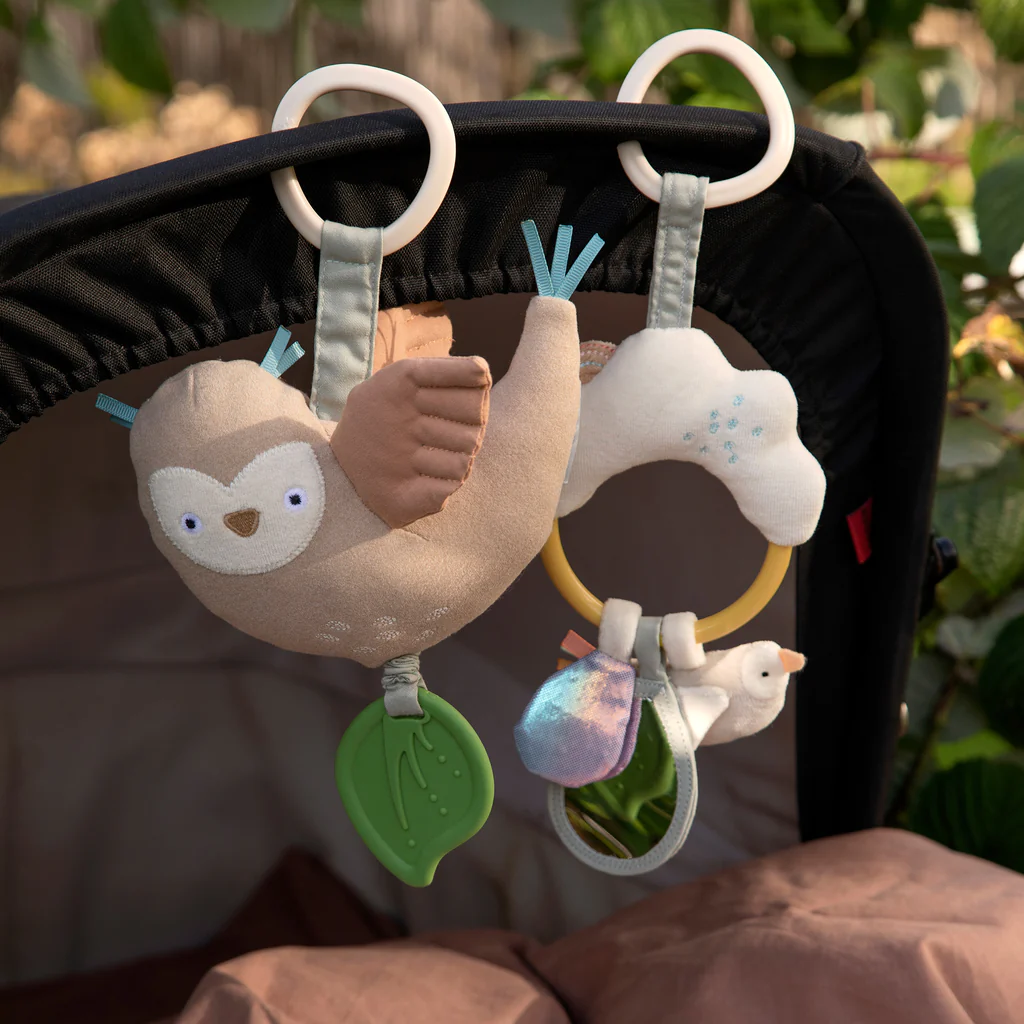 Jucarie senzoriala - Pasarea Bliss - Sebra