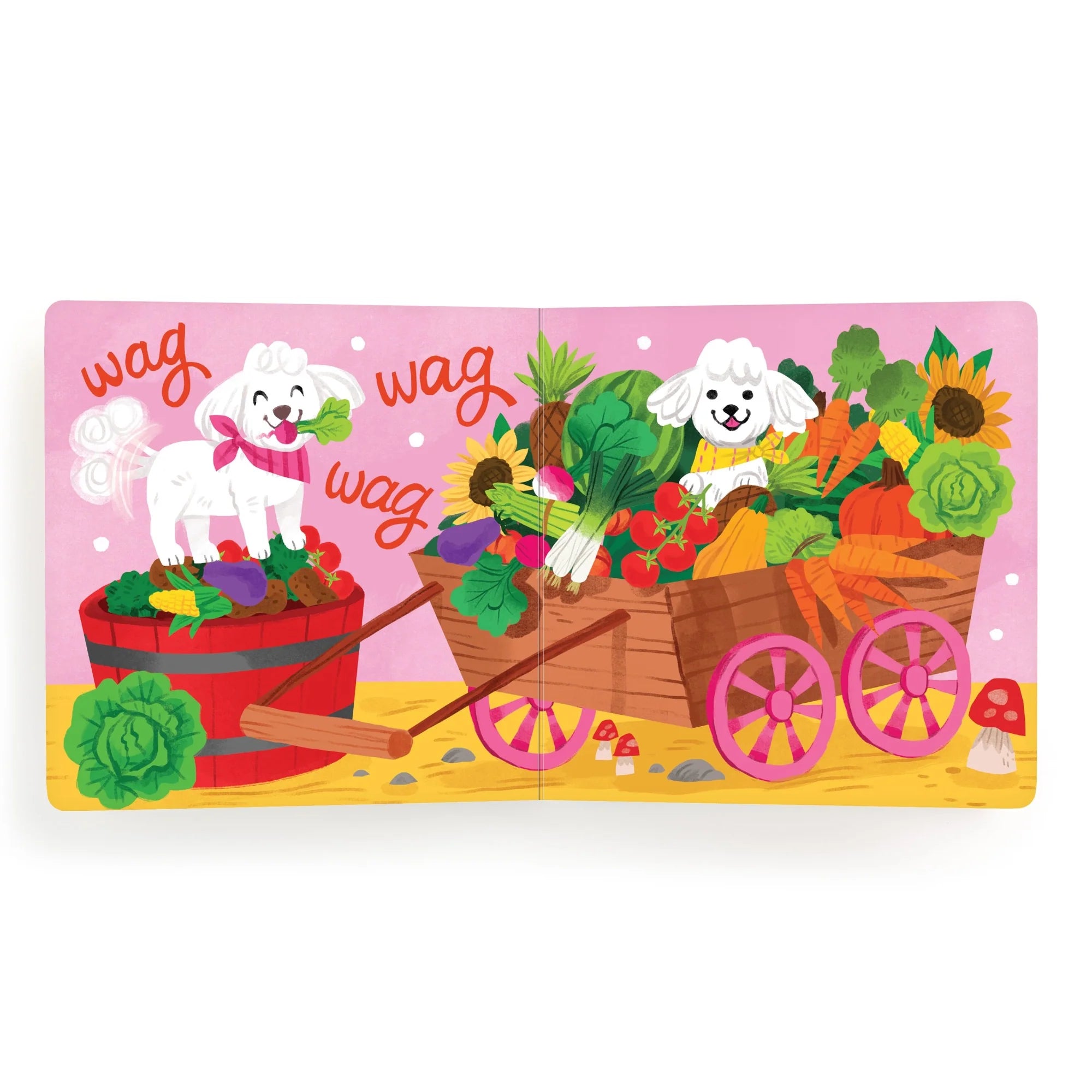 Carte cartonata pentru bebe - Bow-wow Bunny - Mudpuppy