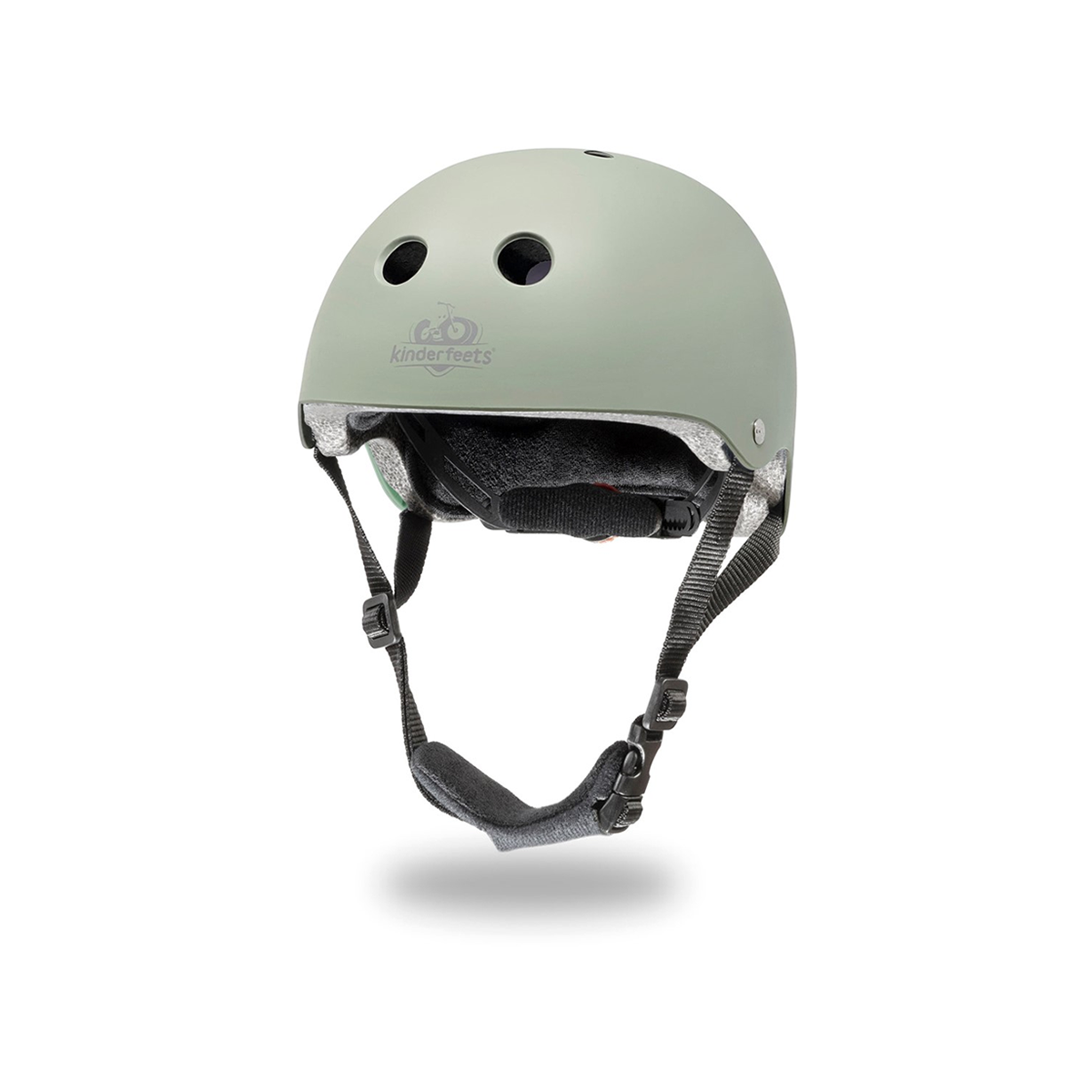 Casca de protectie pentru copii - Matte Silver Sage - Kinderfeets