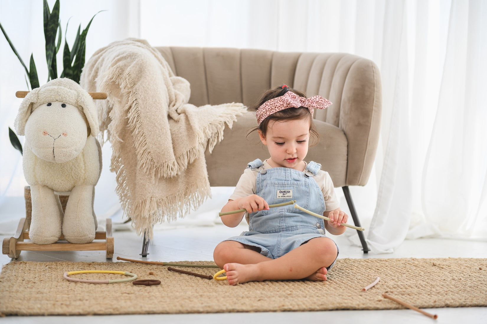 Baghete interconectabile, Boho Chic - Click & Weave - Edushape