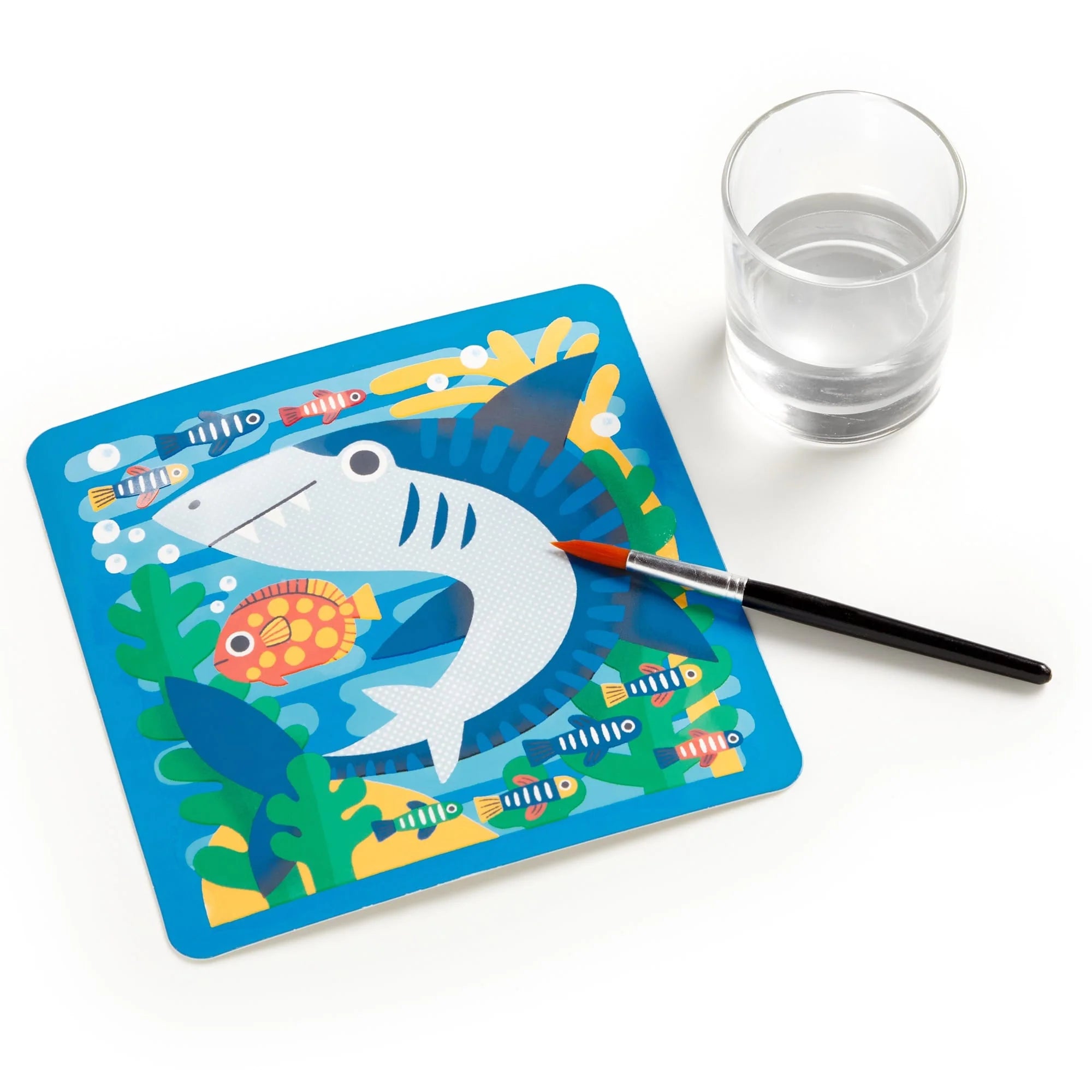 Kit pictură, Magic Water-Reveal - Under the Sea - Mudpuppy
