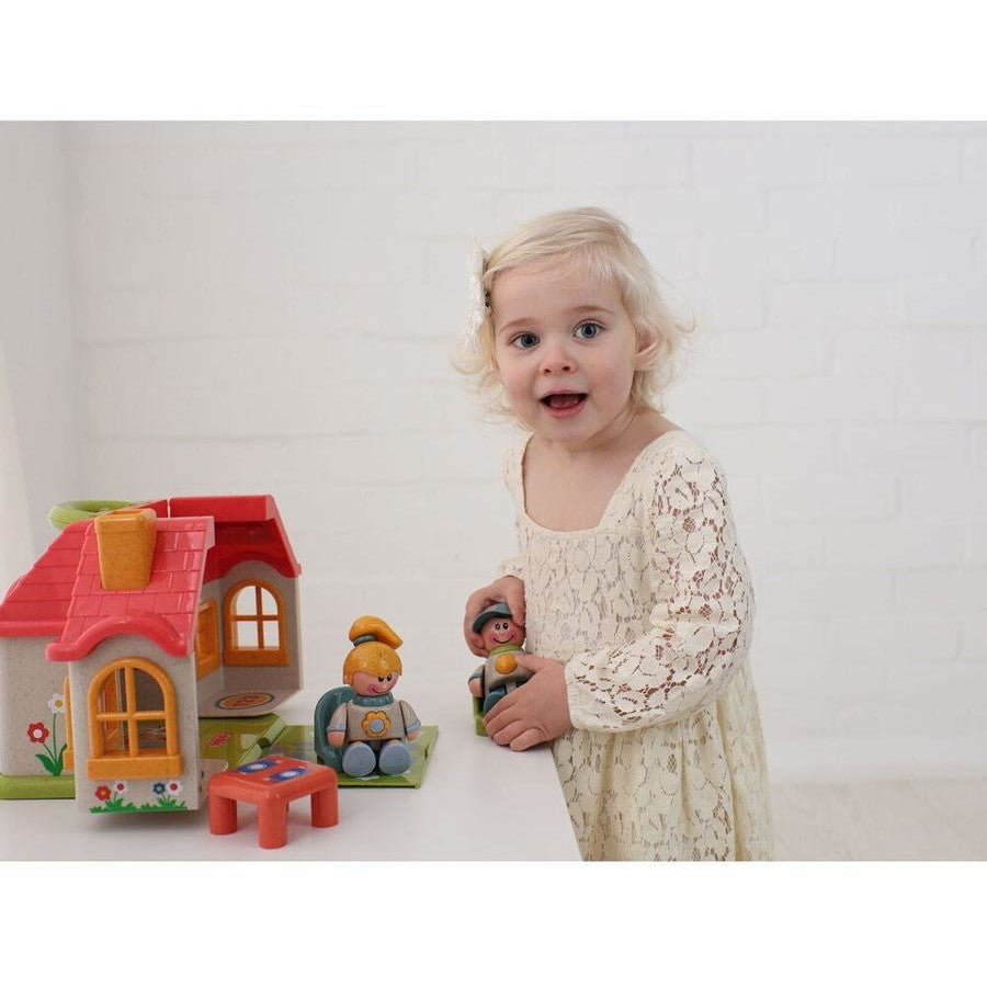 Set de joaca pliabil - Farm House, accesorii + personaje - Tolo Bio