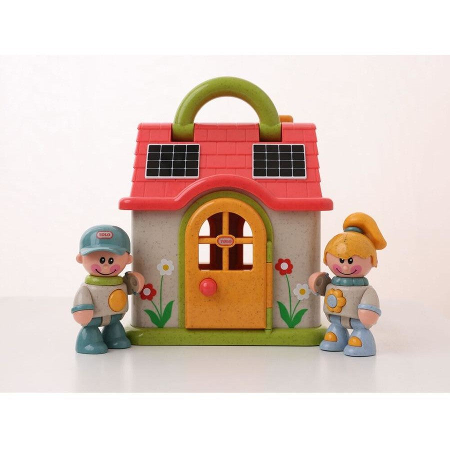 Set de joaca pliabil - Farm House, accesorii + personaje - Tolo Bio