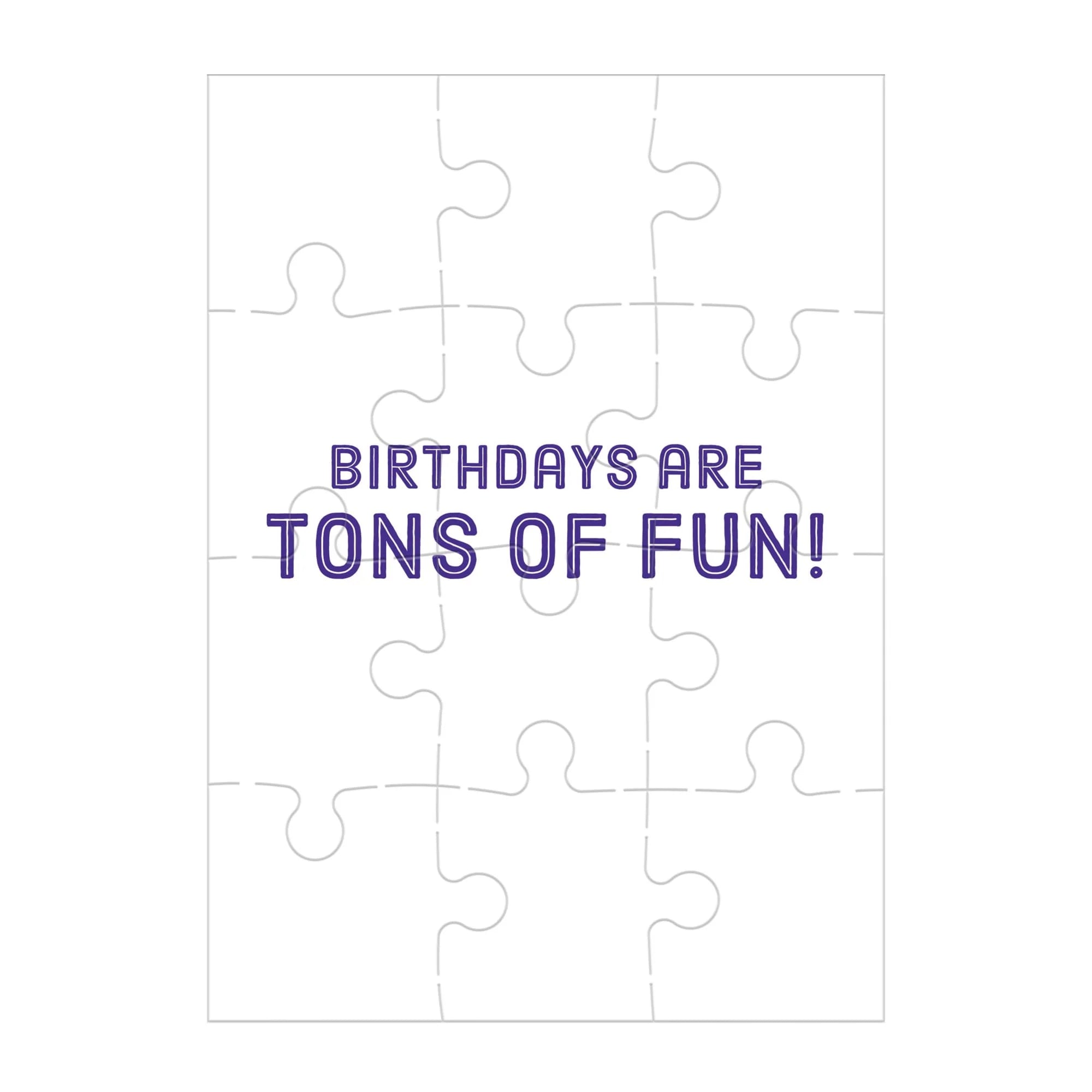 Puzzle felicitare - Construction Site Birthday - Mudpuppy