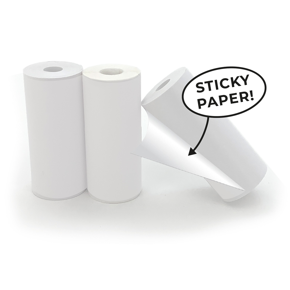 Set refill, 3 role Artist - Hartie termica autoadeziva pentru imprimare poze - Hoppstar