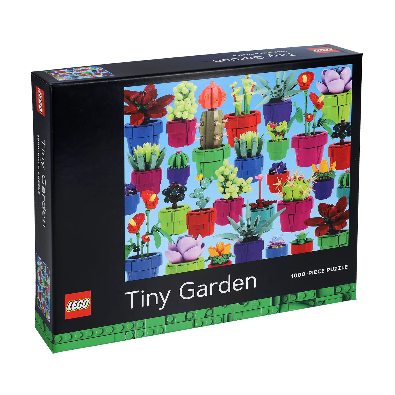 Puzzle de podea, 1000 piese - Tiny Garden - LEGO