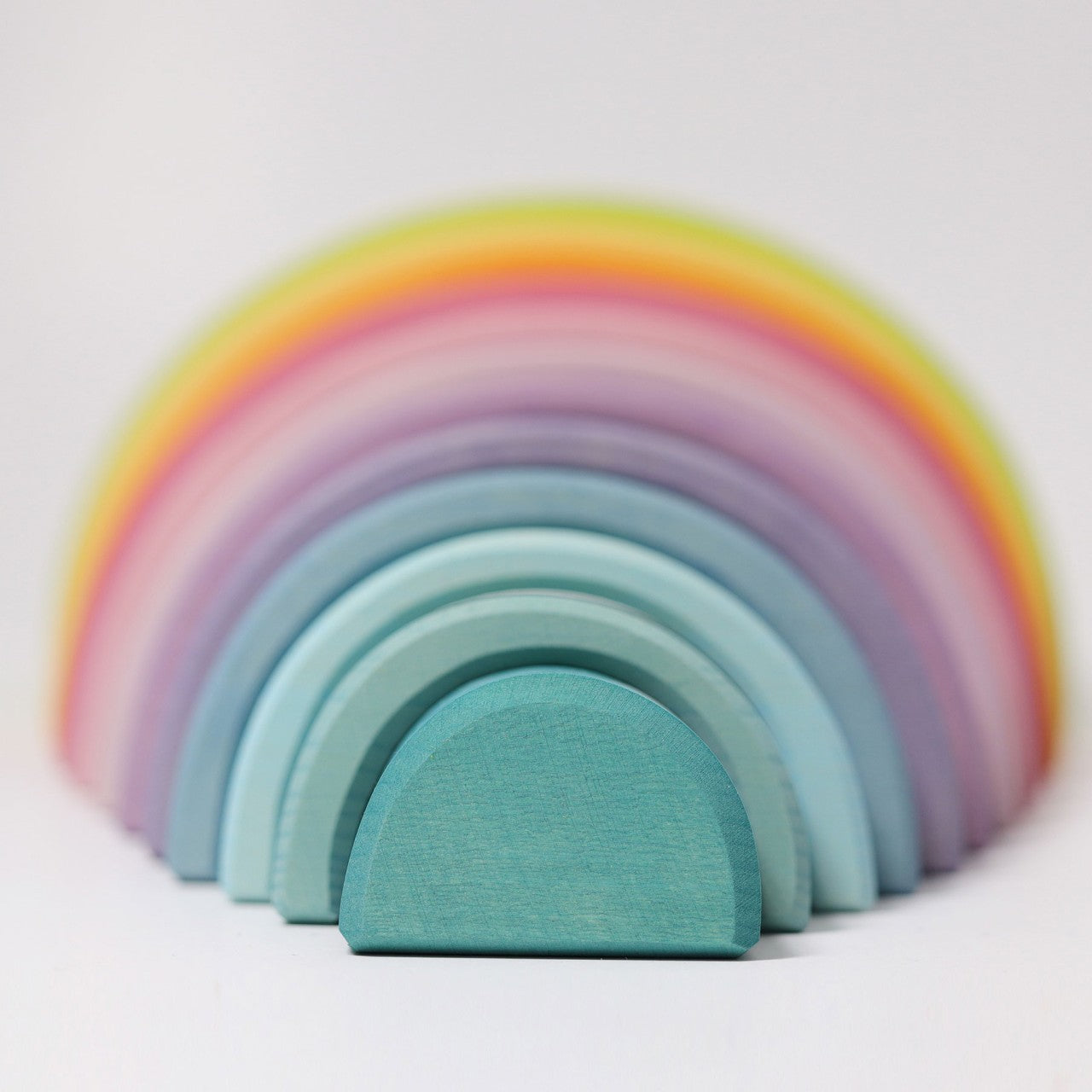 Curcubeu mare, 12 piese - Pastel - Grimm&