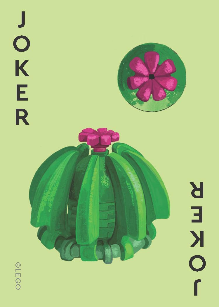 Carti de joc, 2 pachete - Botanical Cards - LEGO