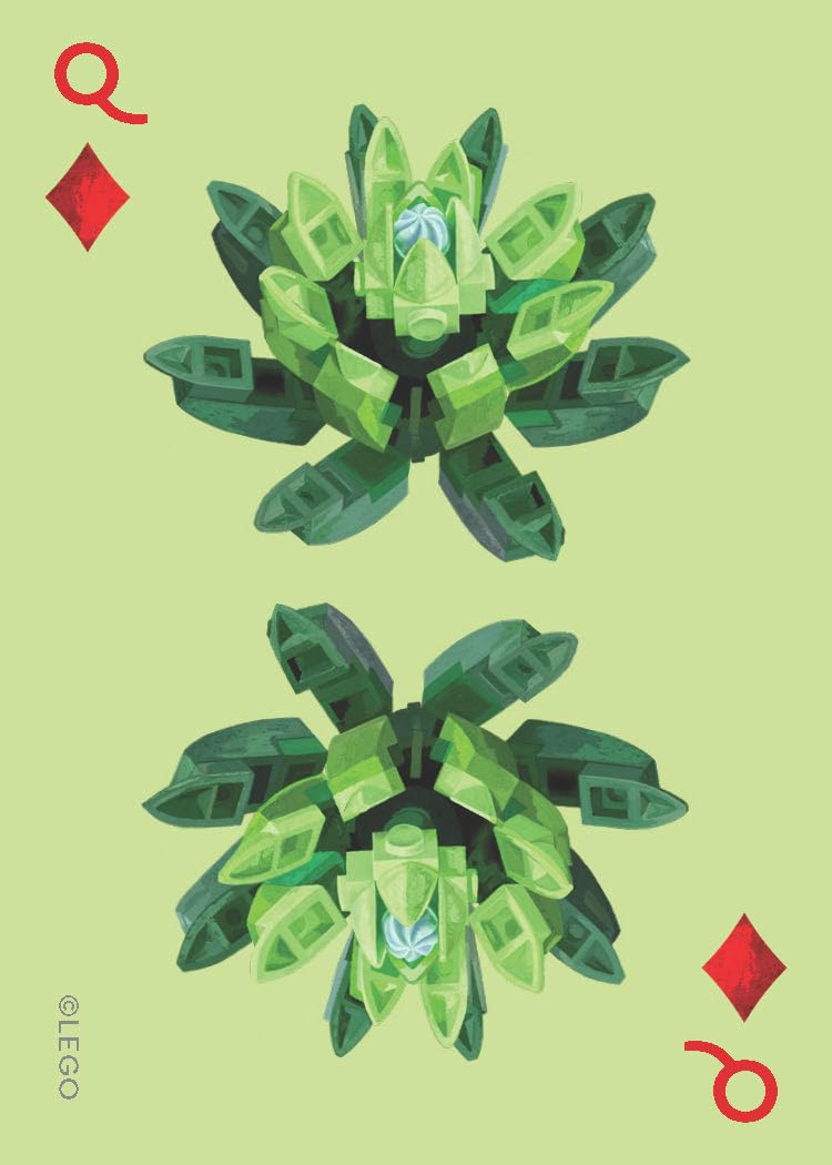 Carti de joc, 2 pachete - Botanical Cards - LEGO