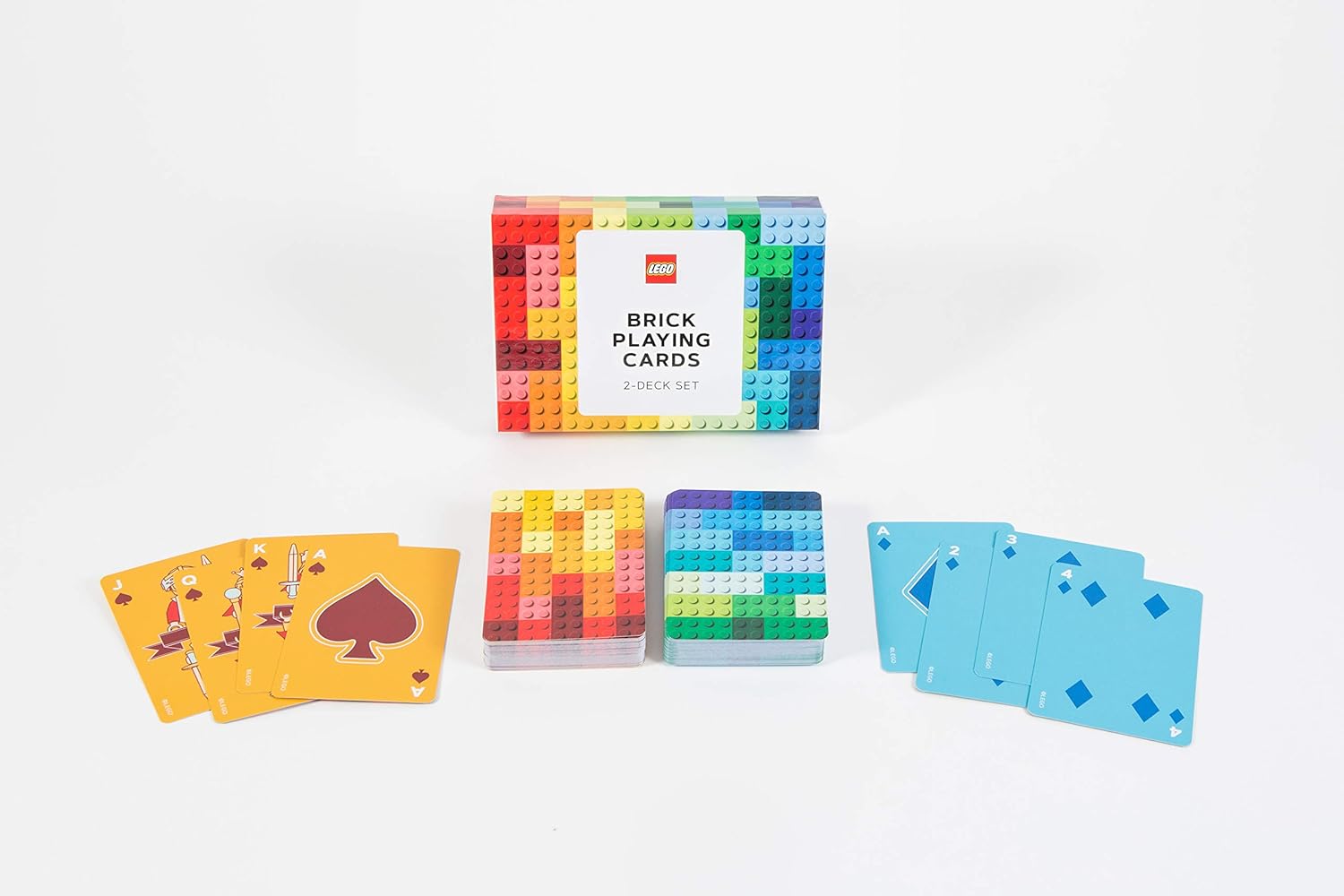 Carti de joc, 2 pachete - Brick Cards - LEGO