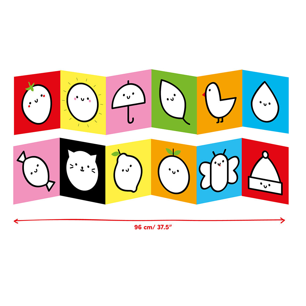 Carti luuungi pentru colorat, 2 buc - The Write Grip - Banana Panda