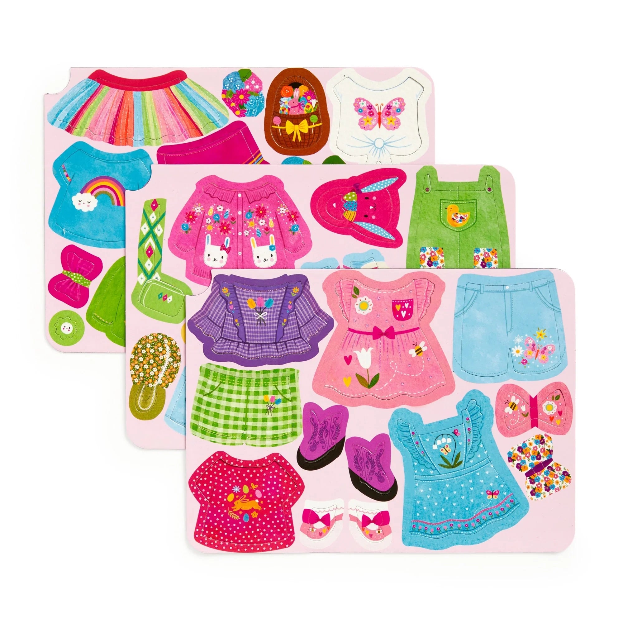 Joc magnetic Dress Up - Garden Bunnies - Mudpuppy