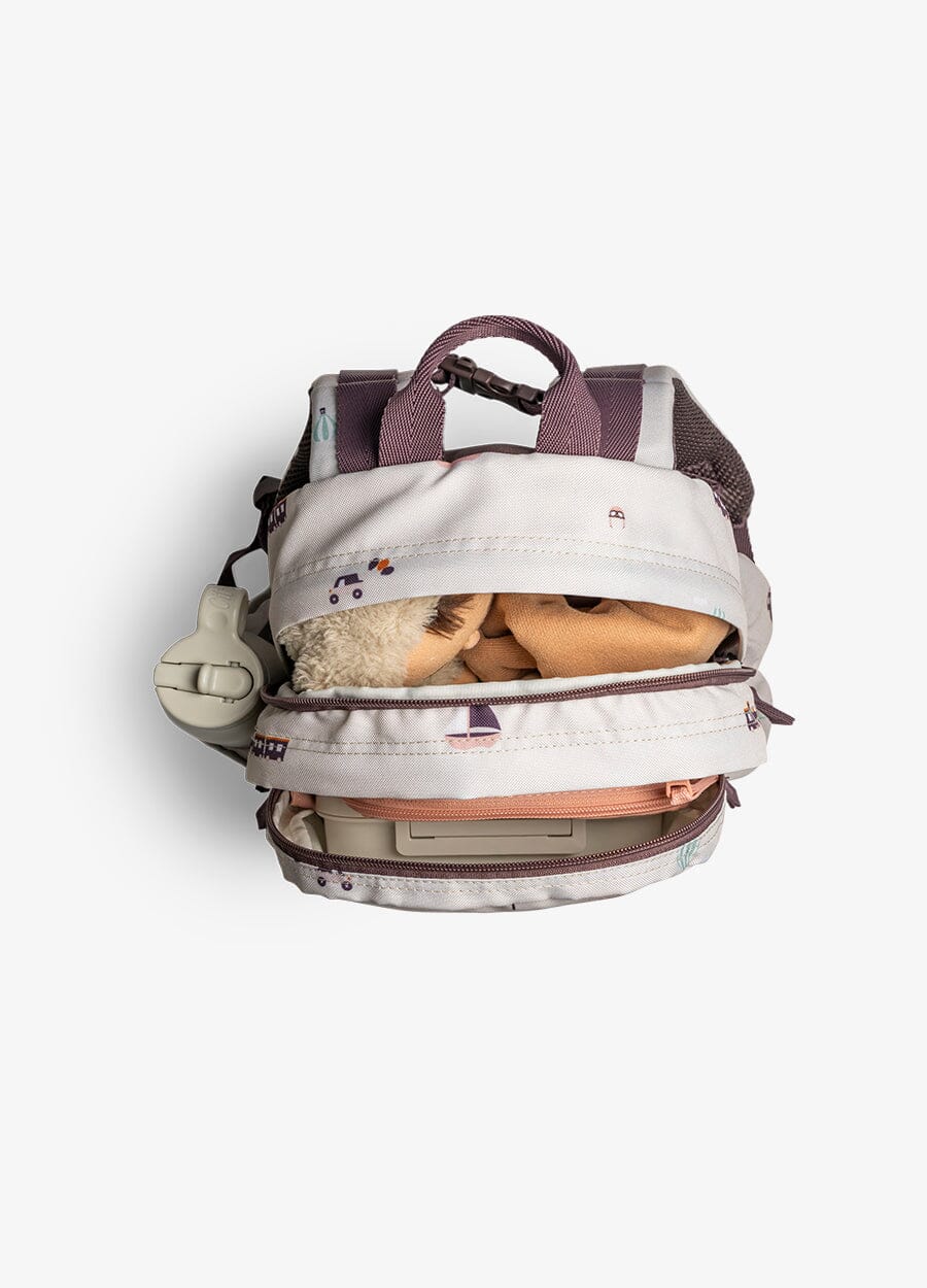 Rucsac gradinita - Medium Vehicles - Citron