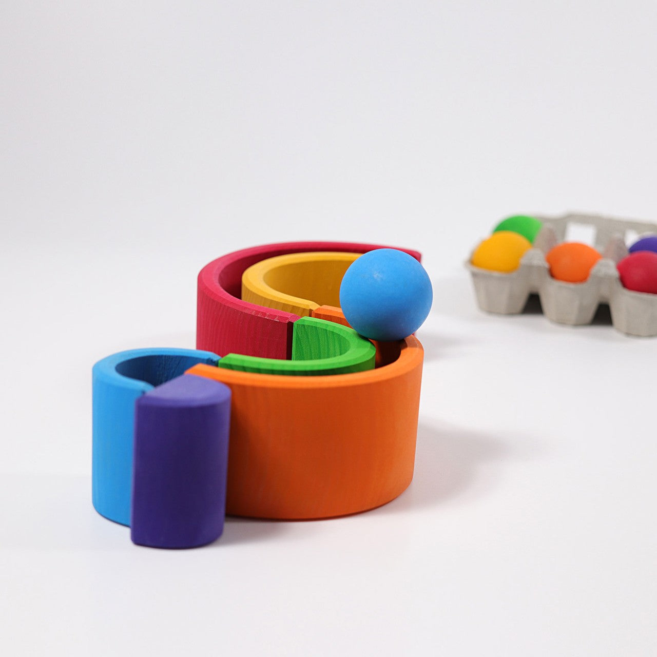 Curcubeu mediu, 6 piese - Rainbow - Grimm&