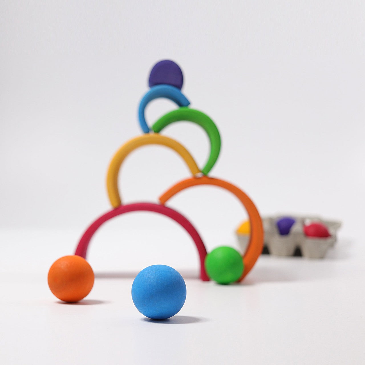 Curcubeu mediu, 6 piese - Rainbow - Grimm&