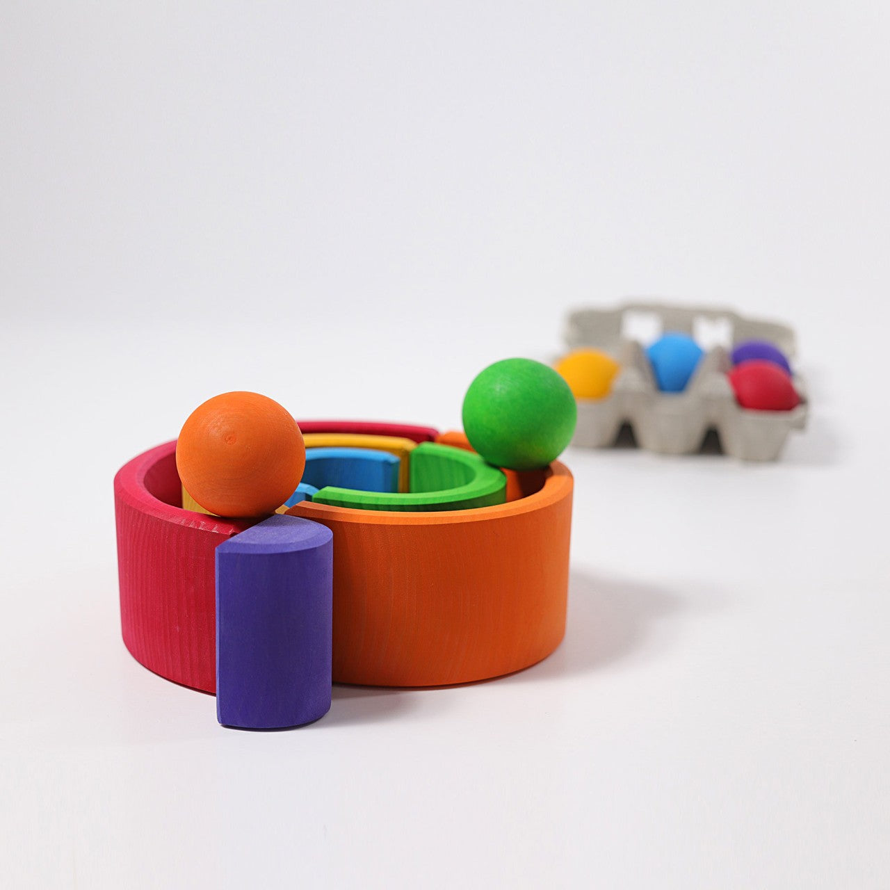Curcubeu mediu, 6 piese - Rainbow - Grimm&
